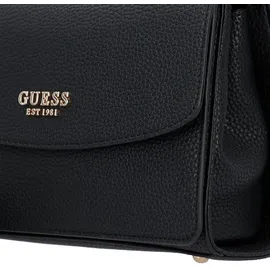 GUESS Schultertasche Calista Convertible Xbody Flap Bag Black
