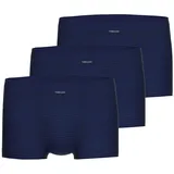 Ammann Boxershorts gestreift blau XL 3er Pack