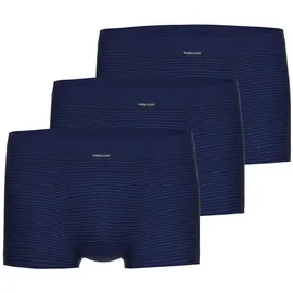 Ammann Boxershorts gestreift blau XL 3er Pack