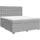 vidaXL Boxspringbett 180 x 200 cm Hellgrau