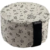 MediKiss Bodensitzkissen - Yogakissen & Meditationskissen für Kinder & Erwachsene - Bio-Baumwolle oder Polyester, EPP-Granulat Füllung, Waschbar & formstabil mit Tragegriff - Berries