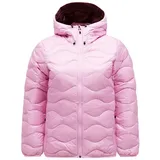 Peak Performance Damen Helium Down Hoodie Jacke (Größe L, rosa)