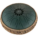 Meinl Sonic Energy Medium Octave Steel Tongue Drum Fis-Moll, Grün