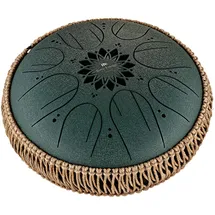 Meinl Sonic Energy Medium Octave Steel Tongue Drum Fis-Moll, Grün