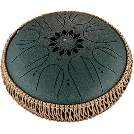 Meinl Sonic Energy Medium Octave Steel Tongue Drum Fis-Moll, Grün
