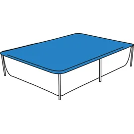 Happy People Poolabdeckung blau 245x165x20 cm