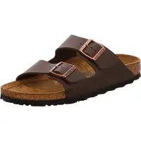 Birkenstock Arizona Birko-Flor schmal dunkelbraun 41