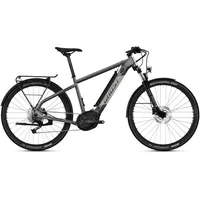 E-Bike GHOST "E-Teru B Essential EQ" E-Bikes Gr. 51 cm, 27,5 Zoll (69,85 cm), grau (dunkelgrau, hellgrau) E-Bikes Pedelec, Elektrofahrrad für Damen u. Herren, Trekkingrad
