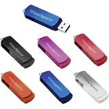 Trendiger 4GB USB Stick REFLECTS ARAUCA mit Wunschgravur 51814 Farben graviert inkl. Geschenketui (blau)
