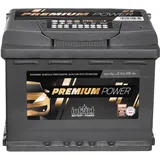 intact Premium Power PP65MF Autobatterie 12V 65Ah 640A/EN 50 55 60 62 66 70Ah