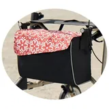 Eschenbach Rollator Tasche mit Magnetverschluss rot