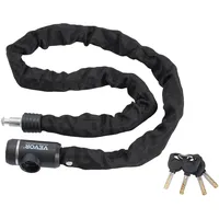 Vevor 1,22 m langes Fahrradkettenschloss Kombinationskettenschloss mit 3 Schlüsseln,