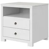 OTTO home Beistellschrank Gotland, Schrankmodulsystem, einzeln oder mit der Serie kombinierbar (H/B/T ca. 60/60/52 oder ca. 44/60/52) massive Kiefer, variabel einsetzbar, auch für Dachschrägen weiß 60 cm x 60 cm x 52 cm