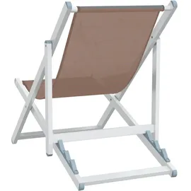 vidaXL Gartenstuhl 60,1 x 116,4 x 80 cm braun 2 St.