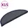 vidaXL Stufenmatte 56 x 17 cm Dunkelgrau/Blau