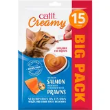 Catit Creamy Lachs & Garnelen 15 x 10 g