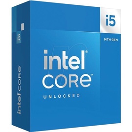 Intel Core i5 i5-14600K - 3.5 GHz - 14 Kerne - 20 Threads - 24 MB Cache-Speicher - FCLGA1700 Socket
