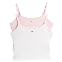 Tommy Jeans Spaghettitop »TJW 2PACK ESSENTIAL STRAP TOP«, (Packung,