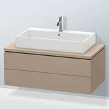 Duravit L-Cube Waschtischunterschrank, 2 Auszüge, LC581907575