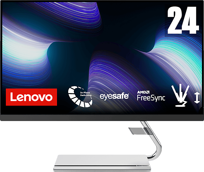 LENOVO Q24i-20 23,8 Zoll Full-HD Monitor (4 ms Reaktionszeit, 75 Hz)