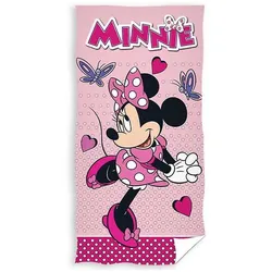 Strandtuch Disney Minnie Mouse 70x140 cm Badetuch Baumwolle