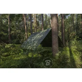 Bradas Abdeckplane 2 x 3 m Grau