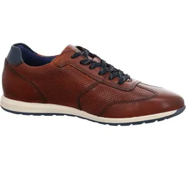 Bugatti Denim Schnürschuhe in cognac | Gr.: 40