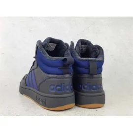 adidas Hoops 3.0 Mid Winterized Carbon / Dark Blue / Gum 45 1/3