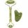 Beper C301ABE101 Rolle und Stein Gua Sha in Jade, Jade Roller & Gua Sha Massagge Tool, Gesichts- und Körpermassage, entspannend, Entfernung und Al...