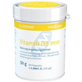 MSE Pharmazeutika GmbH Vitamin D3 MSE Kapseln