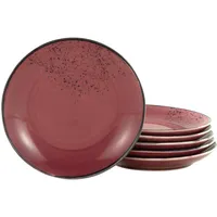 CreaTable 21992, NATURE COLLECTION, Berry, 6-teiliges Geschirrset, Speiseteller aus