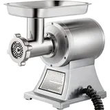 Mophorn - Kommerzieller elektrischer Fleischwolf, 1100W, 1.5HP, 220RPM, Edelstahl, Fleischwolf und Wurstfüller für den industriellen und privaten