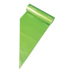 SCHNEIDER Efficiency Einweg-Spritzbeutel 391880 , 1 Rolle = 100 Stück, grün-transparent