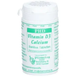 Vitamin D3 Calcium Bambus Tabletten