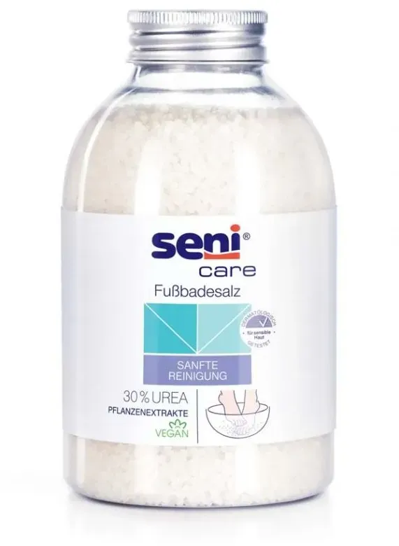 Seni Care Fußbadesalz mit 30% Urea 6 x 400 = 2400 gramm