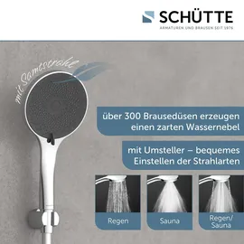 Schütte CAPRI Handbrause, Chrom/Anthrazit