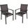 Garden Pleasure Davina Set 7-tlg. Braun/Grau