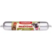 Fleischeslust-Tiernahrung Fleischeslust Meat & Treat Singleshot Pferd 80 g,