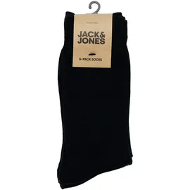 JACK & JONES JACK&JONES Herren Socken Bambus 5er Pack - JACBASIC, One Size Schwarz 40-46