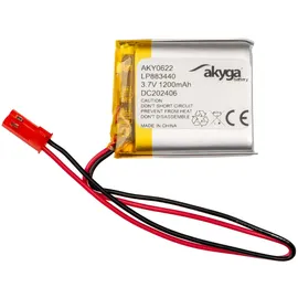 Akyga LP883440 Akkupack x Spezial-Akku LiPo 3.7V 1200 mAh