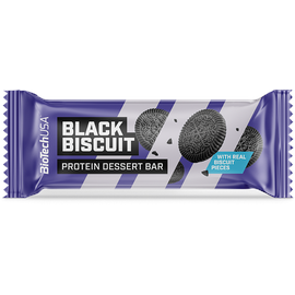 BIOTECH USA Protein Dessert Bar, Proteinriegel, 50g - Black Biscuit