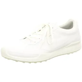 ECCO Herren 2023 M Golf Biom Hybrid Spikeless Water Resistant Leder Golfschuhe, weiß, 43 EU