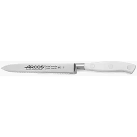 Arcos Riviera Blanc Tomatenmesser 13 cm Farbe Weiß