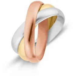 CHRIST Damenring 585er Gelbgold, 585er Weißgold, 585er Rotgold Ringe   