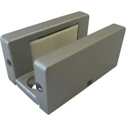 DORMA GLAS Bodenführung Muto - Aluminium Edelstahl-Effekt