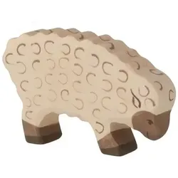 HOLZTIGER Schaf, fressend