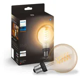 Philips Hue White Filament Globe 68888200 7W E27