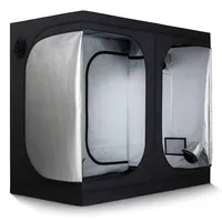 Weedness Grow Box für Indoor Zucht 300x150x200 – Lichtdicht mit hoher Reflektion Zuchtzelt Growschrank Growzelt Zuchtbox Gewächszelt Homebox