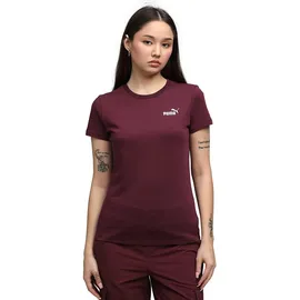 Puma Unisex Small No. 1 Logo (s) Tees, Rubinschimmer, S