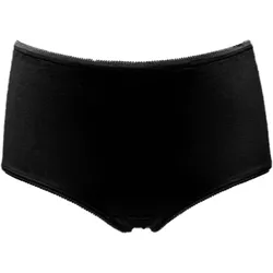 My Basic Midislip »Midi cotton brief«, (3er Pack), Midi brief cotton My Basic Black M